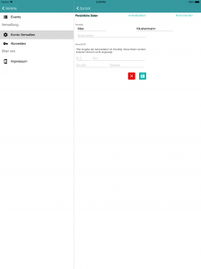 iPad - Benutzerverwaltung